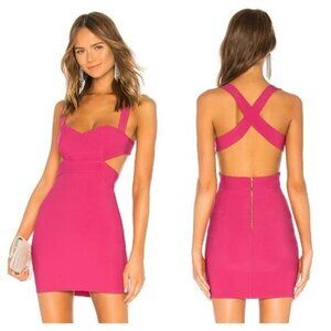 NBD x Naven Zola Dress - Hibiscus